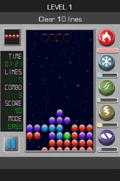 Astro Powers Blocks Game游戲截圖1
