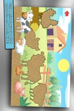 Toddler Animal Puzzle Game游戲截圖3