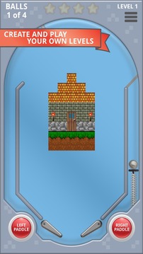 Pinball Block Break Craft Free游戲截圖2