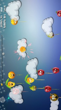 Crush Flying Fruits游戲截圖3
