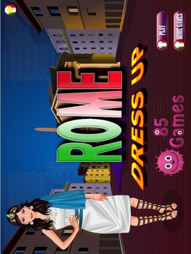 Rome Dressup游戲截圖1