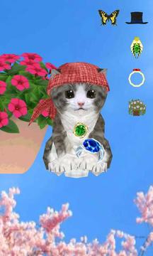 3D Singing Kitten Dress Up游戲截圖1