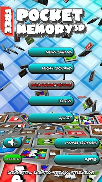 Pocket Memory 3D Free游戲截圖1