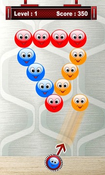 Funny Face Bubble Shooter游戲截圖3