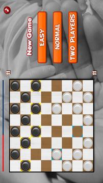 Simple Checkers Game游戲截圖2