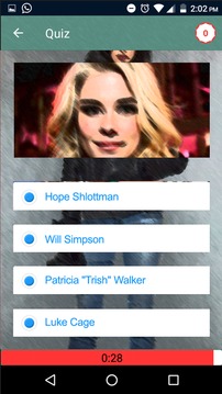 Guess Jessica Jones Trivia Quiz游戲截圖2