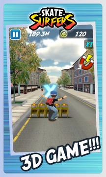 Skate Surfers Free游戲截圖1
