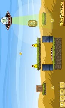 Barnyard UFO fun physics game游戲截圖2