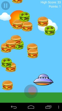 Burger UFO游戏截图2