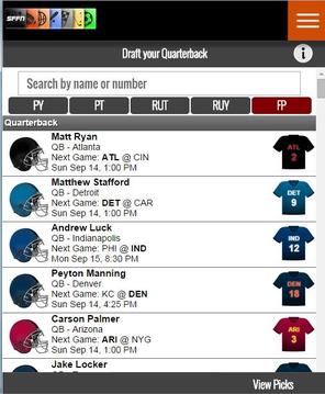 SFFN Sports Fan Fantasy Ntwk游戲截圖3