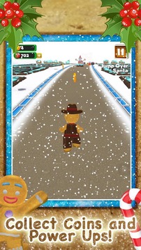 3D Gingerbread Dash Game FREE游戲截圖3