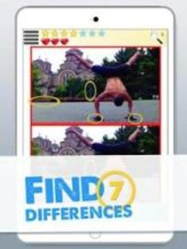 Find 7 differences Brain Training Games游戲截圖5