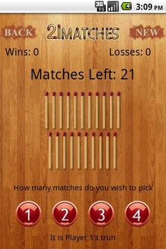 21 Matches游戲截圖4