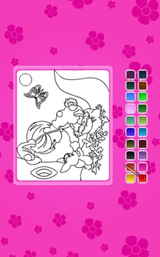 Coloring Good Time Kids游戲截圖4