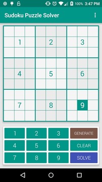 Sudoku Puzzle Solver游戲截圖1