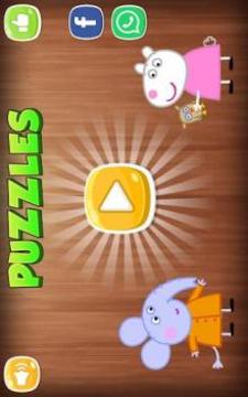 Peepa Pig Rompecabezas Puzzles游戲截圖3