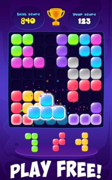 Block Neon Galaxy游戲截圖4