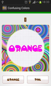 Confusing Colors (Stroop test)游戲截圖2