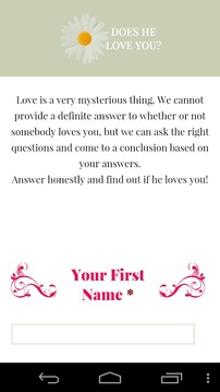 Does He Love Me Quiz游戲截圖1