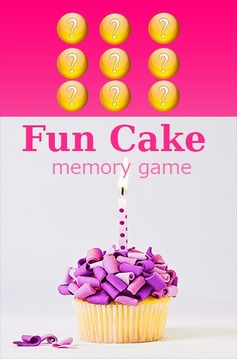 kids memory game: Fun Cake游戲截圖1