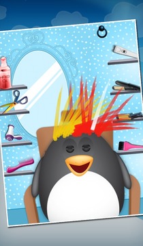 Penguin Hair Salon游戲截圖3