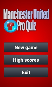 Manchester United Pro Quiz游戲截圖1