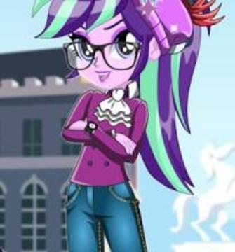 Dress up Fluttershy And Crystal Girls游戲截圖1