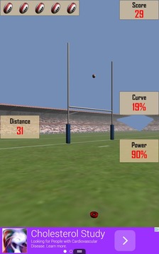 Kickflick Rugby游戏截图5