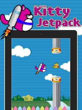 Kitty Jetpack游戲截圖1