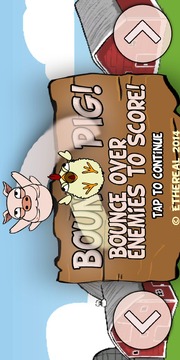 Bouncy Pig: Chicken Frenzy游戲截圖1