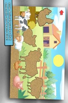 Toddler Animal Puzzle Game游戲截圖2