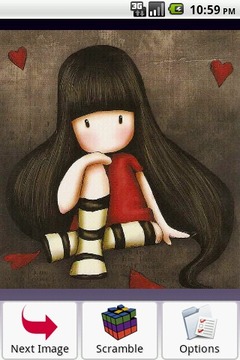Gorgeous Dolls Puzzle游戲截圖1