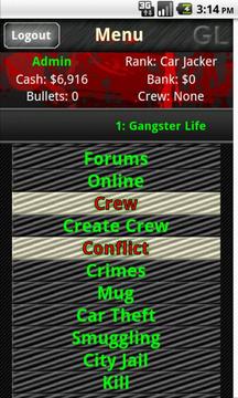 Gangster Life - MMORPG游戲截圖1
