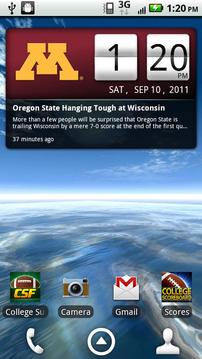 Minnesota Gophers Live Clock游戲截圖3