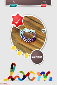 Rainbow Loom Band Puzzle游戲截圖1