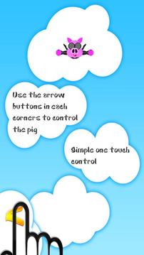 Piggy Parachute Lite游戲截圖2