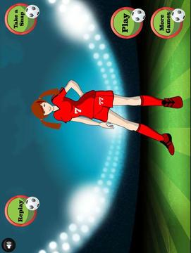 Girl Footballer Dressup游戲截圖1