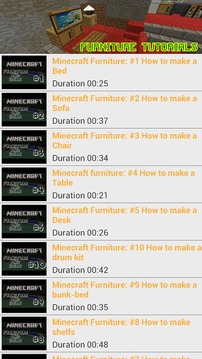 Furniture Ideas Minecraft 2015游戲截圖2