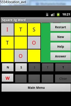Wordoku - Square 3g puzzle游戏截图2