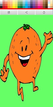 Cute Fruit Coloring游戲截圖3