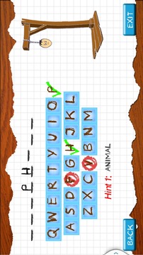 Best Hangman Free -Two Player游戲截圖4