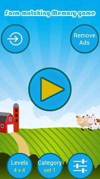 Farm matching Memory game游戲截圖2