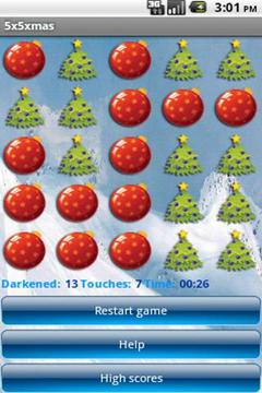 5x5Xmas christmas version游戲截圖2