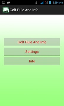 Golf Rules & Info游戲截圖2