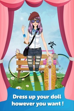 Hipster Dress Up Makeover游戲截圖1