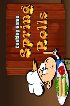 Cooking Game : Spring Rolls游戲截圖1