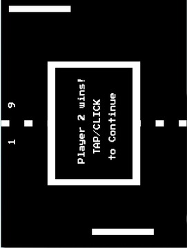 Week 1 - Pong游戲截圖3