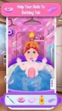 surprise dolls care - Cute Girls Dressup游戲截圖2