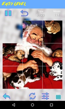 Santa Claus Jigsaw Puzzle游戲截圖4