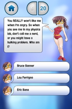Superhero Trivia游戲截圖3